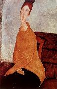 Amedeo Modigliani Yellow Sweater Germany oil painting artist